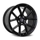 19x9.5 Curva CFF70 Gloss Black 5x114.3 ET40 wheel/rim