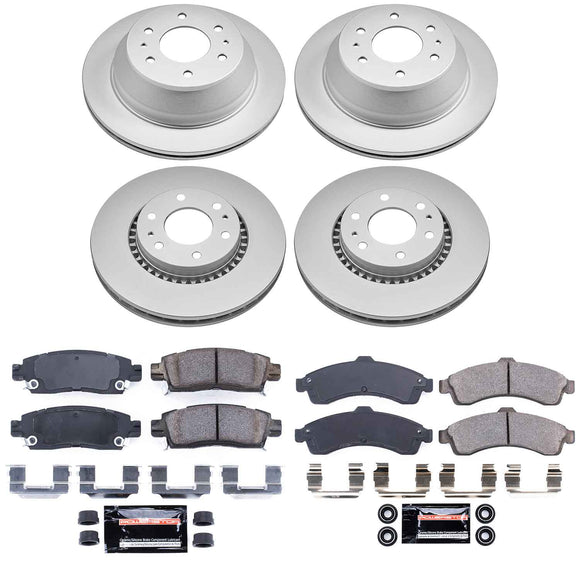 Z23 Daily Driver Premium Carbon-Fiber Ceramic Brake Pad and Fully Coated Rotor K