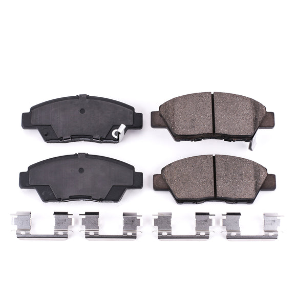 PowerStop Z17 Evolution Ceramic Brake Pads With Hardware