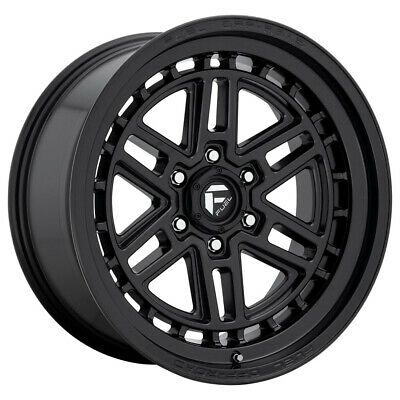 17X9 Fuel D667 NITRO Matte Black 6X139.7 ET1 wheel/rim