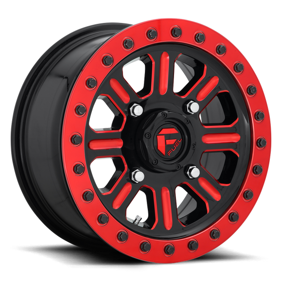 15X7 Fuel UTV D911 Hardline Beadlock Gloss Black-RTTC 4X137 ET38 wheel/rim