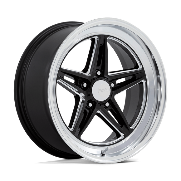 20X10 American Racing Vintage VN514 Groove Gloss Black  5x120.65 ET6 Wheel Rim