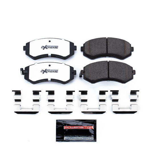 PowerStop Z26 Street Performance Carbon-Fiber Ceramic Brake Pads With Hardware