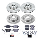 PowerStop Track Day Spec High-Performance Brake Pad and Rotor Kit