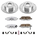 PowerStop Z26 Street Performance Ceramic Brake Pad and Drilled & Slotted Rotor K