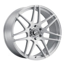 22x10 Forgestar X14 Gloss Brished Silver 6x139.7 ET30 CB106.1 Wheel Rim-1