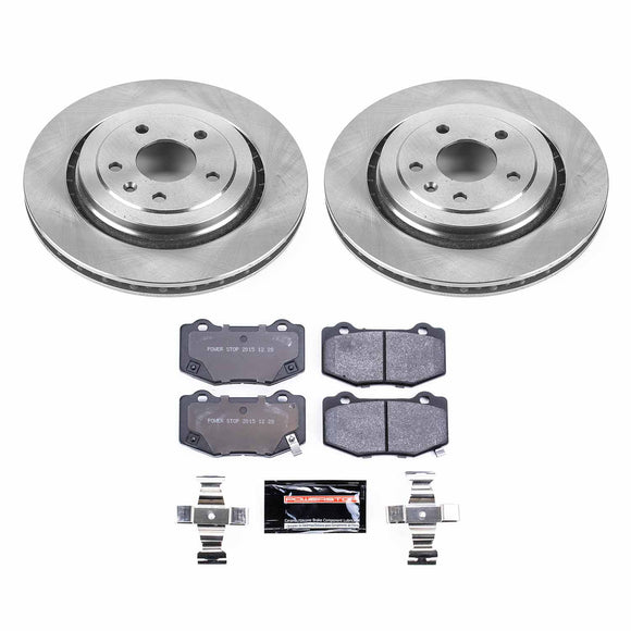 PowerStop Track Day High-Performance Brake Pad and Rotor Kit