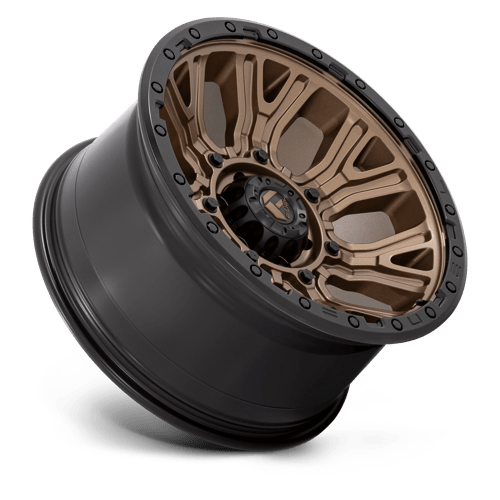 20x10 Fuel Off-Road D826 Traction Matte Bronze Black Ring 6x139.7 ET-18 Wheel