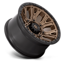 20x10 Fuel Off-Road D826 Traction Matte Bronze Black Ring 6x139.7 ET-18 Wheel