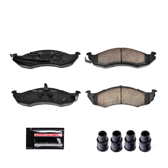 PowerStop Z23 Evolution Sport Carbon-Fiber Brake Pads With Hardware
