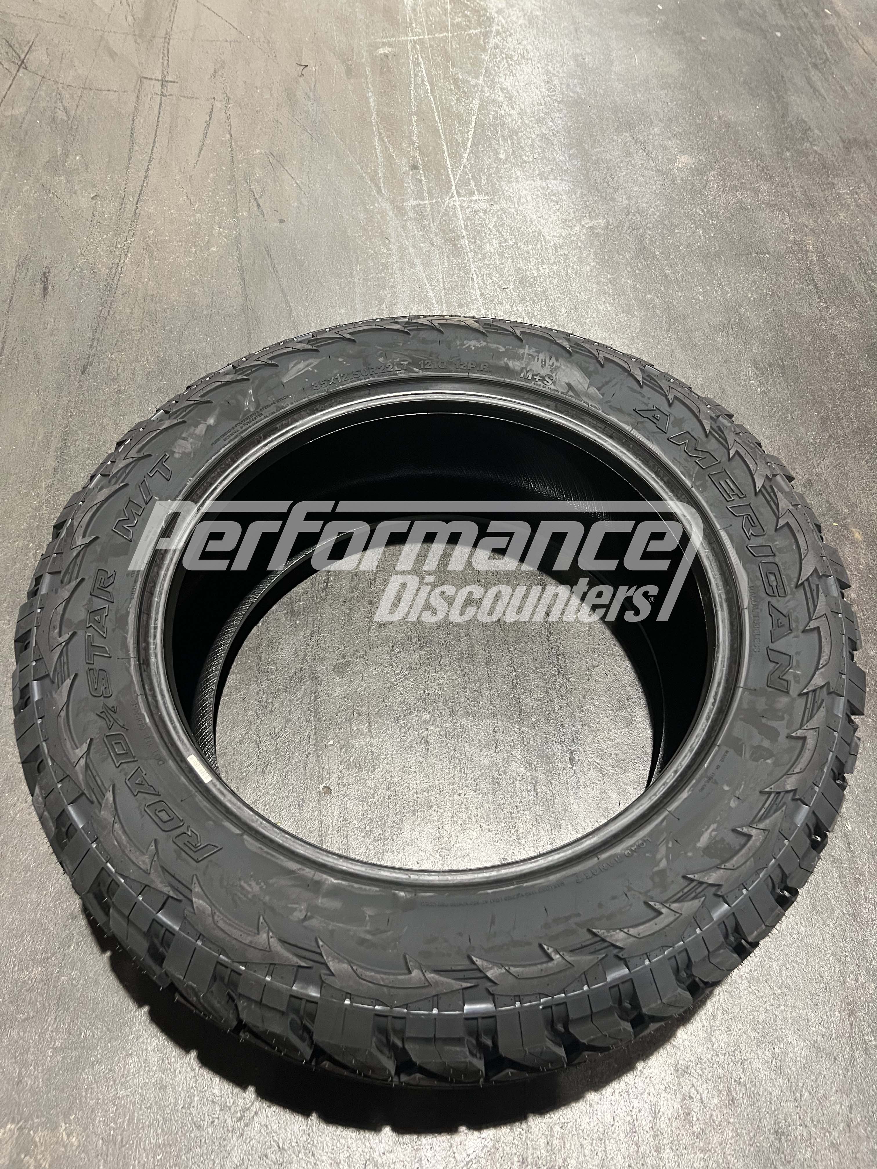 American Roadstar M/T Tire(s) 35X12.50R22 121Q LRF 35 12.50 22 3512.5022