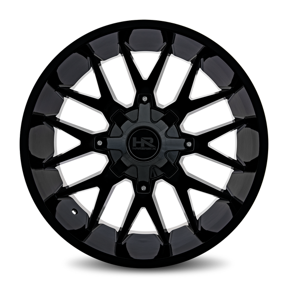 22x10 Hardrock Affliction Gloss Black 8x165.1 ET-19 wheel/rim