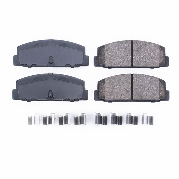 PowerStop Z17 Evolution Ceramic Brake Pads With Hardware