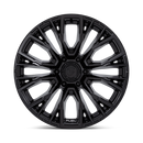 17x9 Fuel Off-Road D847 Rebar Blackout 6x135 ET1 CB87.1 Wheel Rim