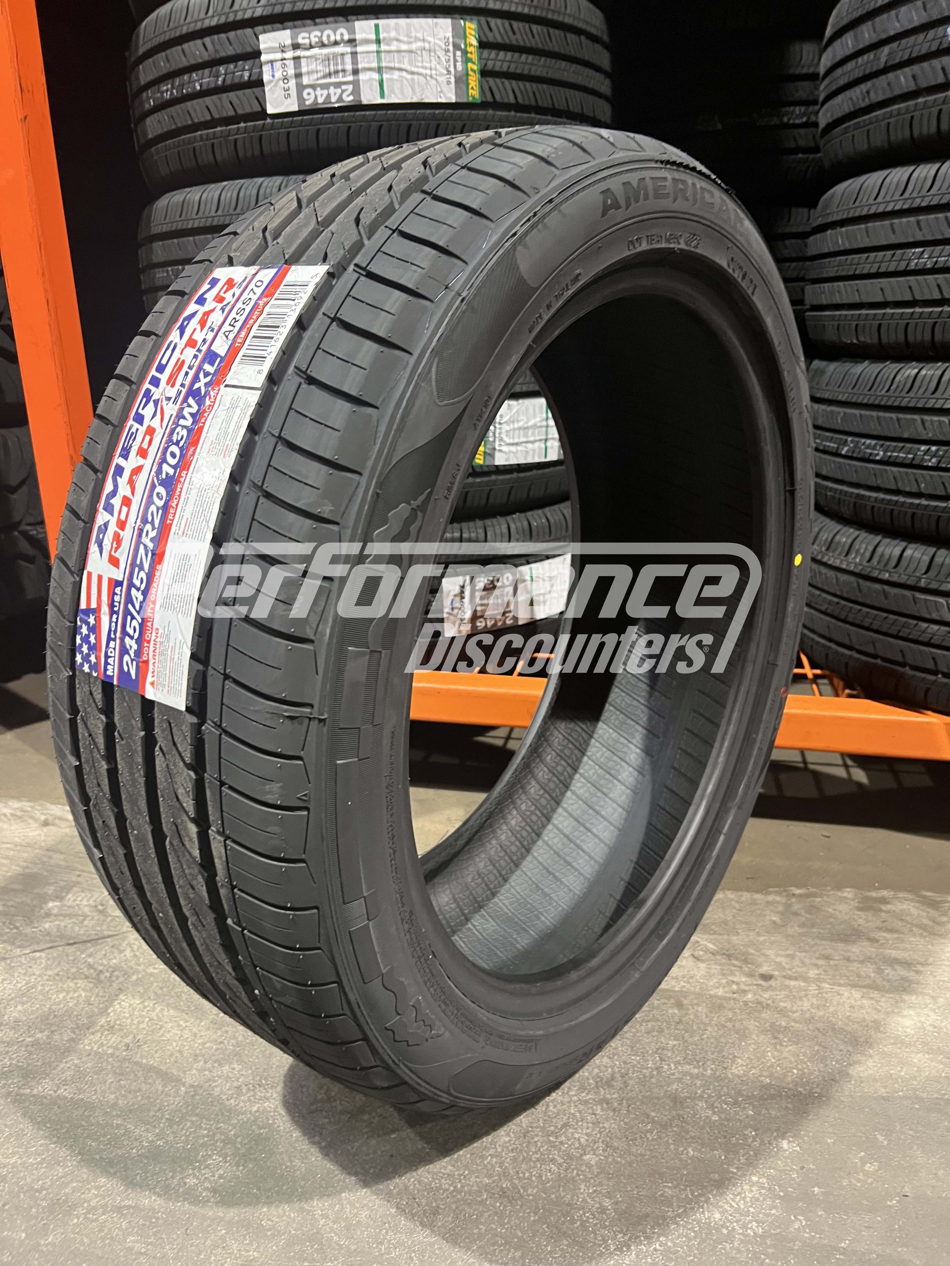 American Roadstar Sport AS Tire(s) 245/45R20 103W SL BSW 245 45 20 2454520