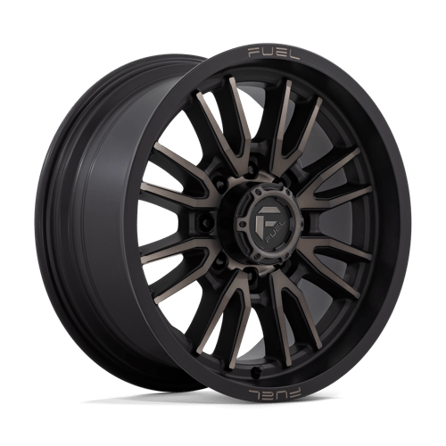 20x9 Fuel Off-Road D762 Clash Matte Black Double Dark Tint 8x180 ET20 Wheel