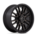 20x9 Fuel Off-Road D762 Clash Matte Black Double Dark Tint 8x180 ET20 Wheel