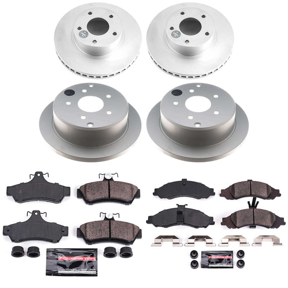 Z23 Daily Driver Premium Carbon-Fiber Ceramic Brake Pad and Fully Coated Rotor K