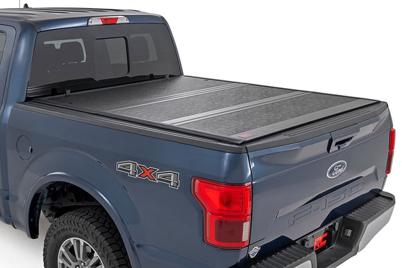 Rough Country Hard Low Profile Bed Cover For 5'7" Bed Ford F-150 21-24
