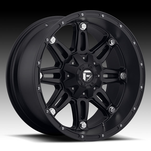 20x9 Fuel Off-Road D531 Hostage Matte Black 5x127 ET1 CB87.1 Wheel Rim