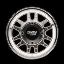 14x7 Dirty Life 9310S Canyon Sport Sxs Machined 4x137 ET13 Wheel Rim