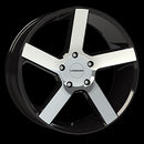 22x9.5 Vision 472 Switchback Gloss Black - Machined 6x114.3 ET15 CB71.5-1