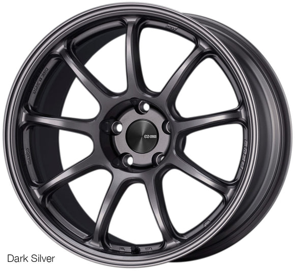 18x9.5 Enkei PF09 Dark Silver 5x114.3 ET40 wheel/rim