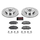 PowerStop Z23 Daily Driver Carbon-Fiber Ceramic Brake Pad and Drilled & Slotted