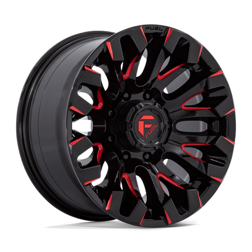 18x9 Fuel Off-Road D829 QUAKE Black Wheel 8x170 ET1 CB125.1