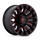 18x9 Fuel Off-Road D829 QUAKE Black Wheel 8x170 ET1 CB125.1