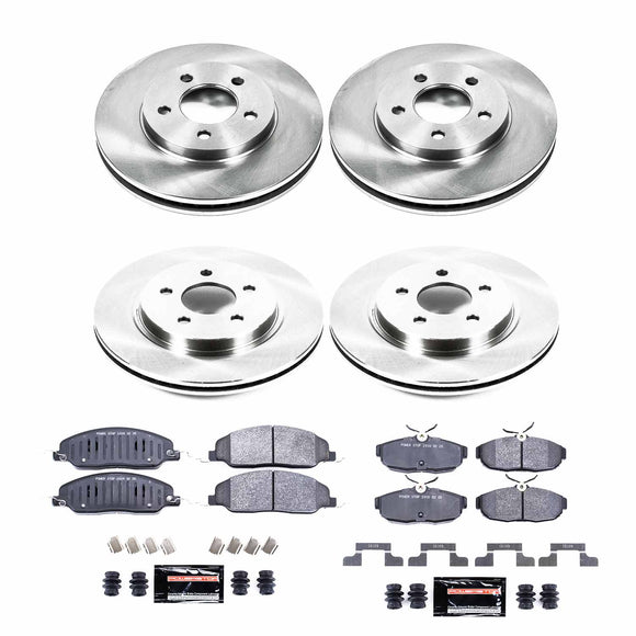 PowerStop Track Day High-Performance Brake Pad and Rotor Kit