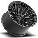 18x9 Vortek VRT-608 Apollo Matte Black 5x127 ET0 CB78.1 Wheel Rim