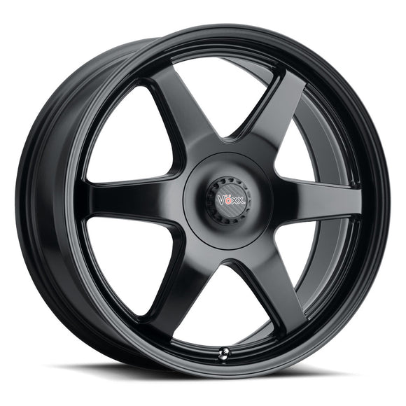 17x7.5 Voxx Riva Matte Black 5x108/114.3 ET40 wheel/rim