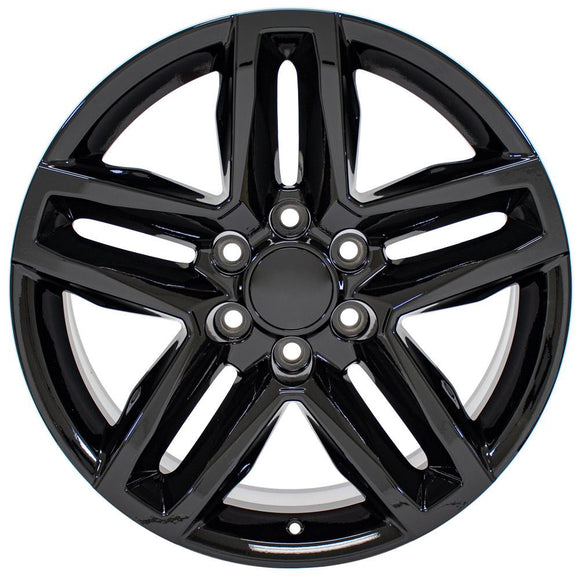 20" Replica CV34B fits Chevrolet Silverado 1500 20x9 Gloss Black