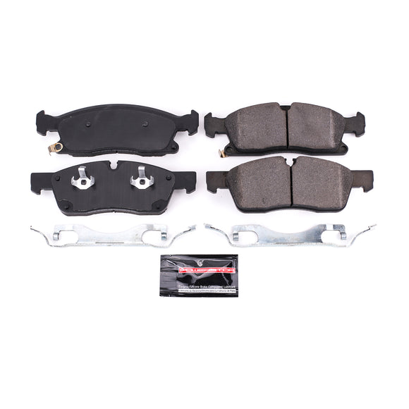PowerStop Z23 Evolution Sport Carbon-Fiber Brake Pads With Hardware