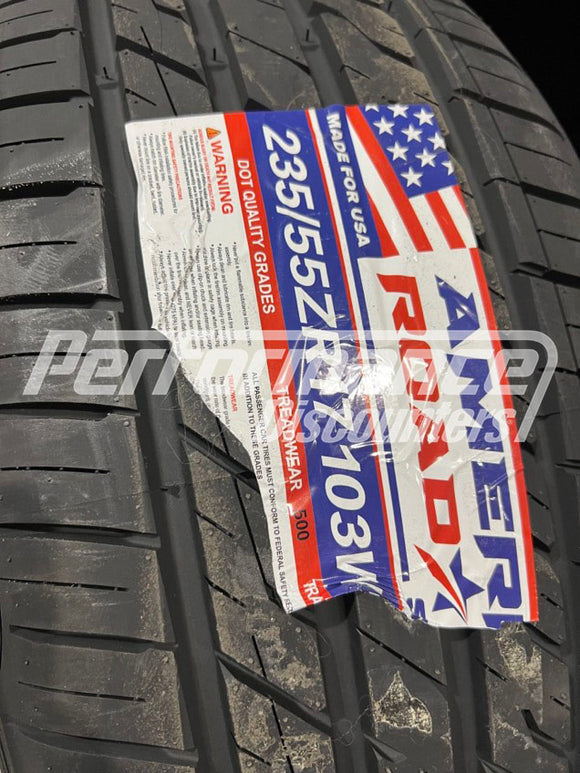 235/55ZR17 American Roadstar Sport A/S 103W BSW SL 235 55 17 2355517