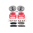 PowerStop Z23 Daily Driver Carbon-Fiber Ceramic Pads Drilled & Slotted Rotor & C