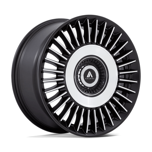 20X9 Asanti Black ABL-40 Tiara Black 5X108 5X112 ET45 Wheel Rim
