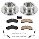 PowerStop OE Stock Replacement Low-Dust Ceramic Brake Pad and Rotor Kit