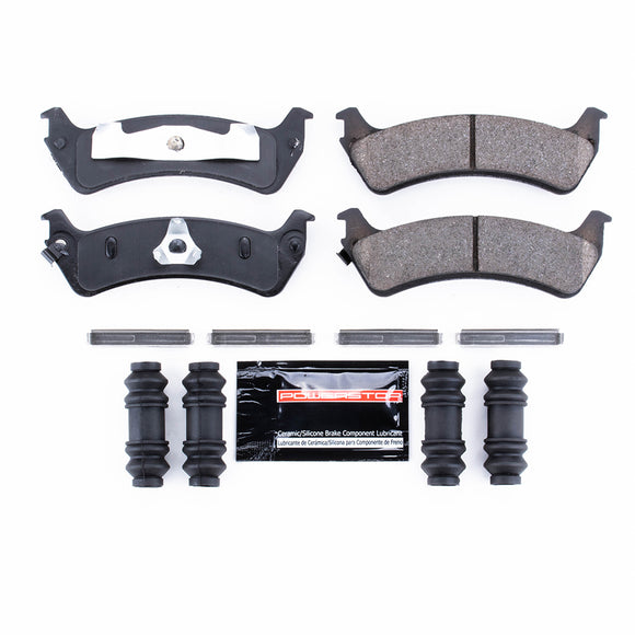 PowerStop Z23 Evolution Sport Carbon-Fiber Brake Pads With Hardware