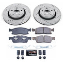 PowerStop Z23 Daily Driver Carbon-Fiber Ceramic Brake Pad and Drilled & Slotted