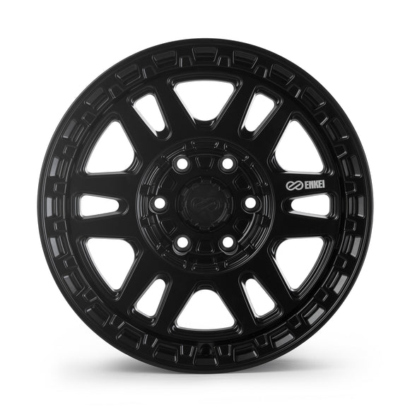 18x9 Enkei Trail-Tracker Matte Black 6x135 ET12 CB87.1 Wheel