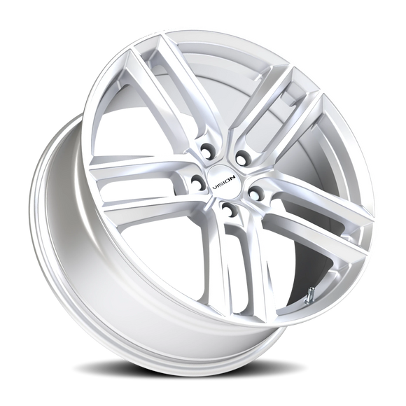 20x9 Vision 475 Clutch Hyper Silver Wheel 5x120 ET35 CB72.6