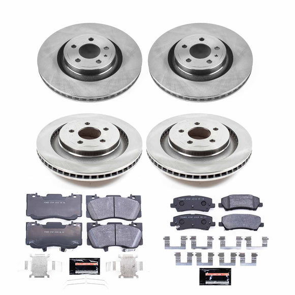 PowerStop Track Day High-Performance Brake Pad and Rotor Kit