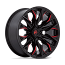 20x9 Fuel Off-Road D823 Flame Black 6x135 ET1 CB87.1 Wheel Rim