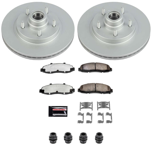 Z36 Truck & Tow Premium Carbon-Fiber Ceramic Brake Pad and Fully Coated Rotor Ki