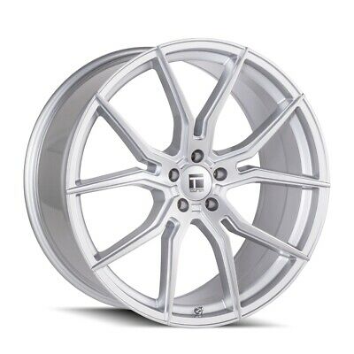 22x10.5 Touren TF01 Silver-Brushed Wheel/Rim 5x112 3501-21545SB45