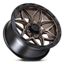 20x9 Lock Off-Road Matrix Bronze Black 5x127 5x139.7 5x5 5x5.5 ET0 Wheel