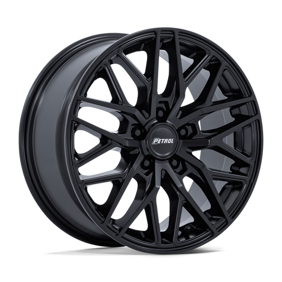 17x8 Petrol PE004 P3E Matte Black 5x108 ET40 CB72.56 Wheel Rim