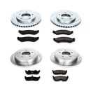 PowerStop Z23 Daily Driver Carbon-Fiber Ceramic Brake Pad and Drilled & Slotted